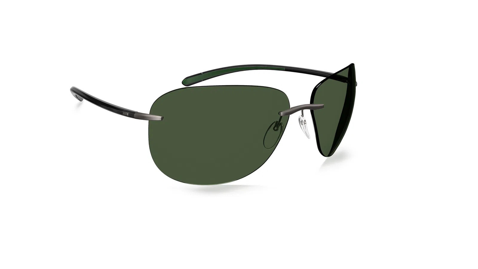 Silhouette Bayside Rimless 8729 Sunglasses - view 3